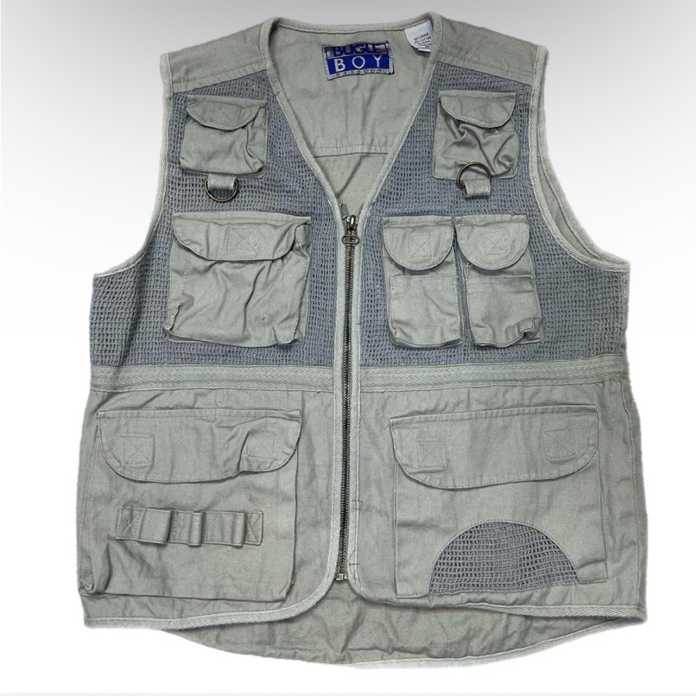 Vintage 1990s Bugle Boy Outdoors Vest